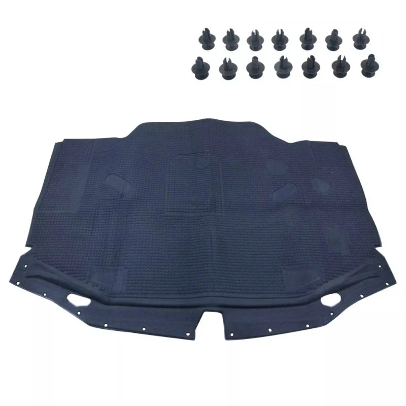 Car Front Hood Engine Sound Insulation Pad Soundproof Cotton Mat for Mercedes-Benz 300SL 500SL 600SL R129 SL320 SL500 SL600 Vue Default Title