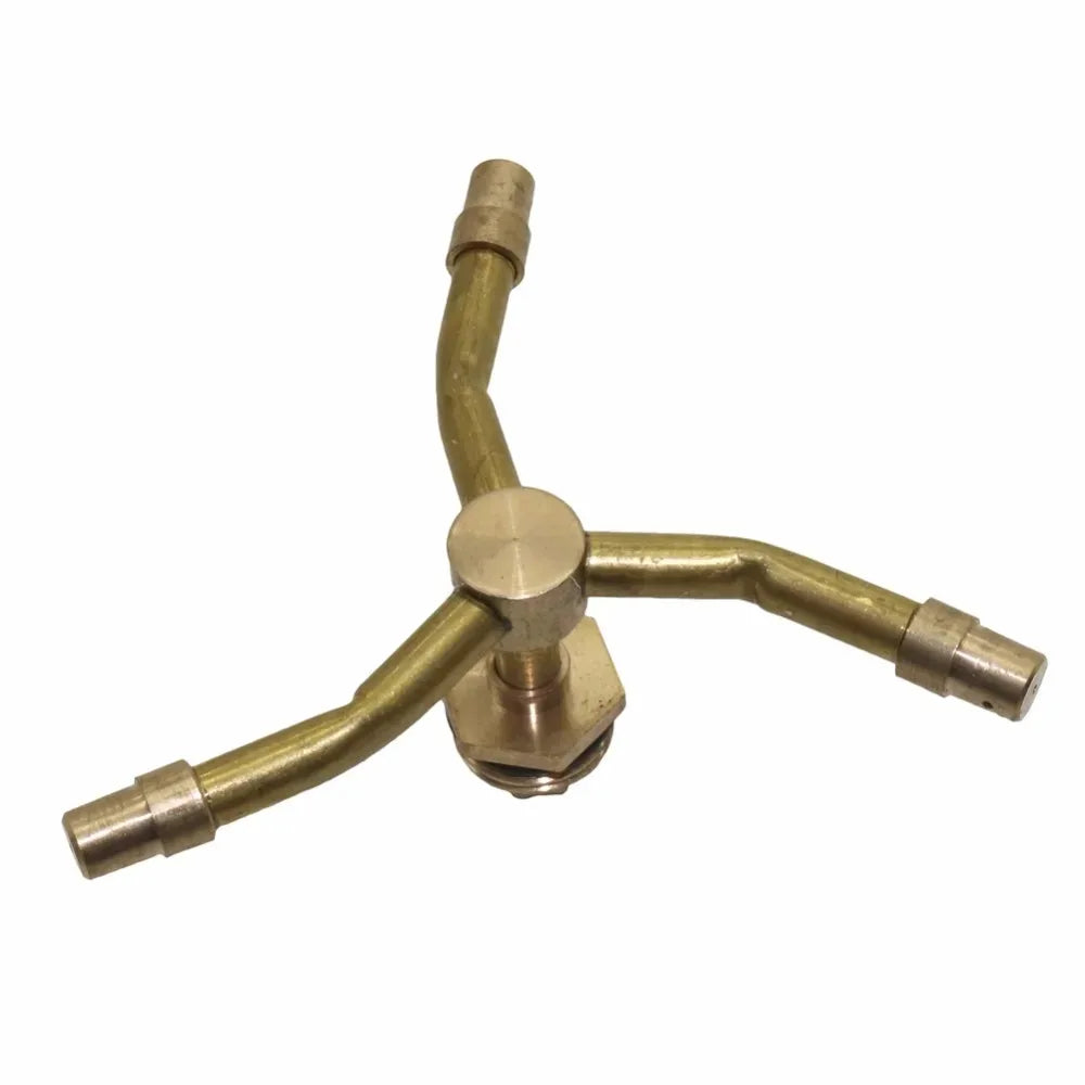 Garden 2/3/4 Arm Automatic Rotary Sprinkler 1/2Inch Brass Automatic Sprayer 360Degree Watering Nozzle Farm Vegetable Irrigation Vue