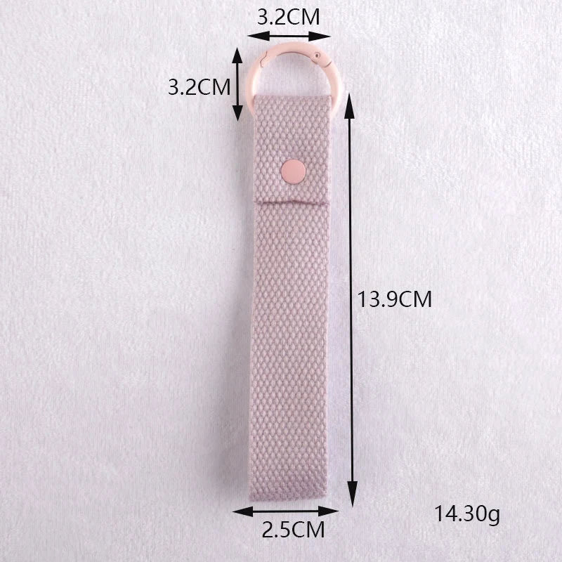 Fashion Cotton Keychain Lanyard Wrist Straps Schoolbag Backpack Pendent Key Chain Car Keys Canvas Strap Keyring Vue A18