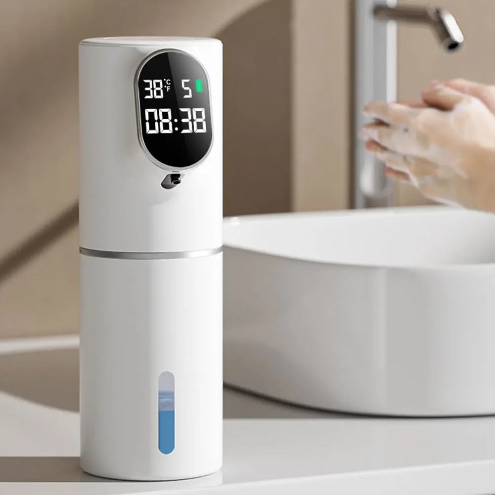 APWIKOGER Touchless Foam Soap Dispenser – LED Display 320ml Foam Soap Dispenser Vue
