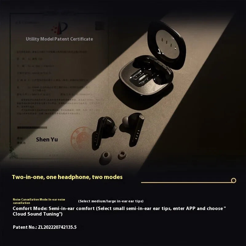 FIIL Key Pro 2 Wireless Earbuds – 6-Mic ANC, IPX5, Bluetooth 6.0 Wireless Earbuds Vue