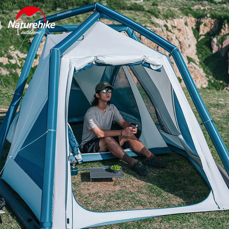 Naturehike Air 7.3 Inflatable Tent 1-2 Person | UPF50+ Waterproof Inflatable Camping Tent Vue