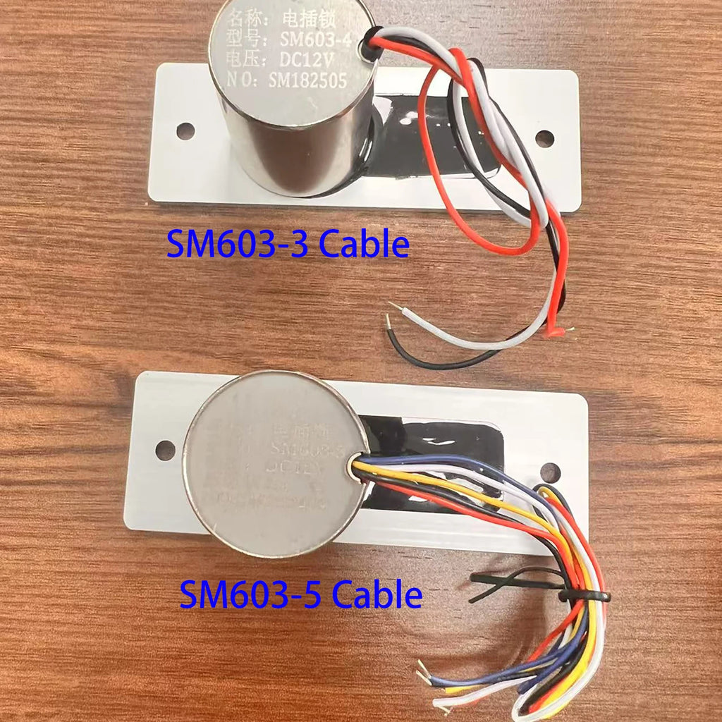 Upgrade Your Security System Electric Bolt Door Lock DC 12V Fail Safe Lock Locker with Timer Delay Door Contact Feedback Signal Vue