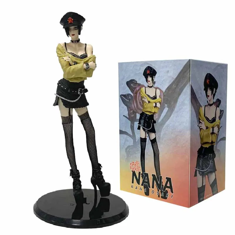 High Quality NANA Komatsu Nana Oosaki Nana Hobby Max Japanese Anime PVC Action Figure Toy Game Collectible Model Doll Vue 22 cm - box