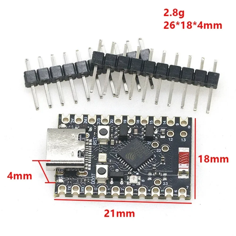 ESP32-C6 SuperMini ESP32 Development Board ESP32-C6FH4 4MB flash WiFi Bluetooth Module TYPE-C Vue
