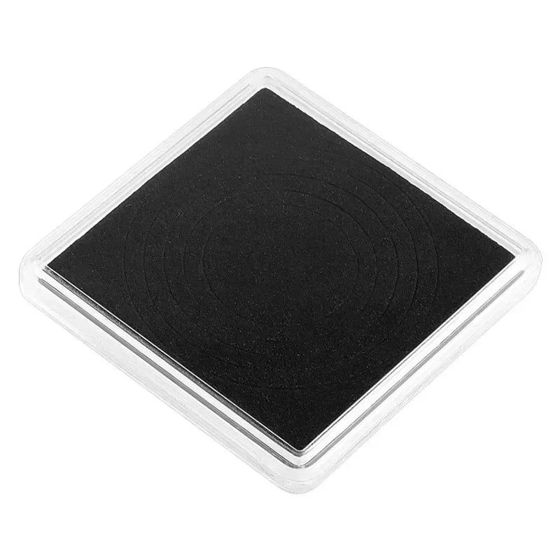 10PCS Plastic Square Coin Holder Capsules Container Coin Transparent Gaine Small Round Coin Collection Boxes Display 16mm-40mm Vue