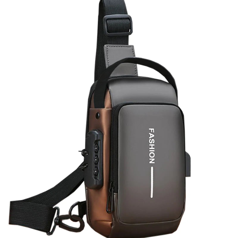 Handy Compact Fashion Sling Bag Multi-color Design Adjustable-strap