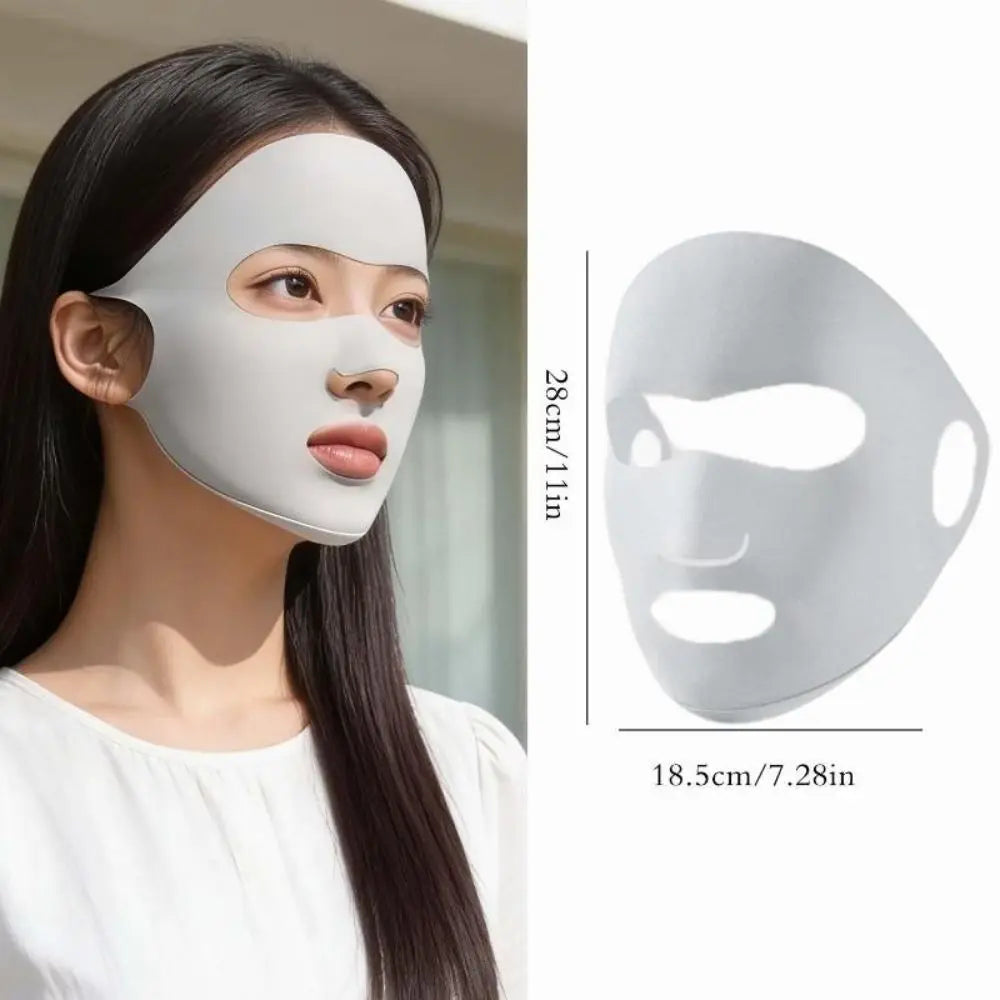 Fashion Ice Silk Sun Protection Mask Breathable Dustproof Anti-UV