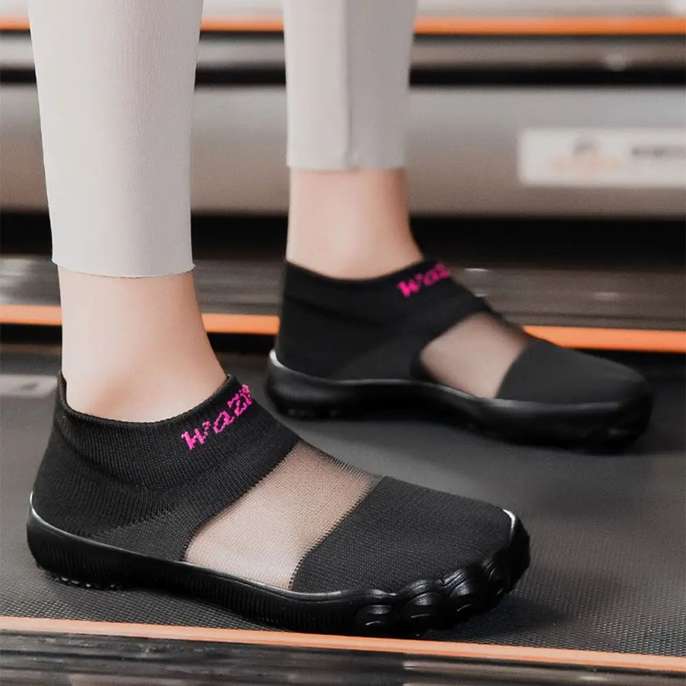 Gym Flats Anti-Slip Wading Shoes Lightweight Breathable Aqua Shoes Durable Water-Resistant Barefoot Shoes Beach Vue
