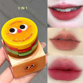 Nude Lipstick Set 3 in 1 Waterproof Velvet Red Brown Matte Mousse Lip Mud Combo Tint Non-stick Cup Lips Makeup Kit Cosmetics Vue 3 in 1
