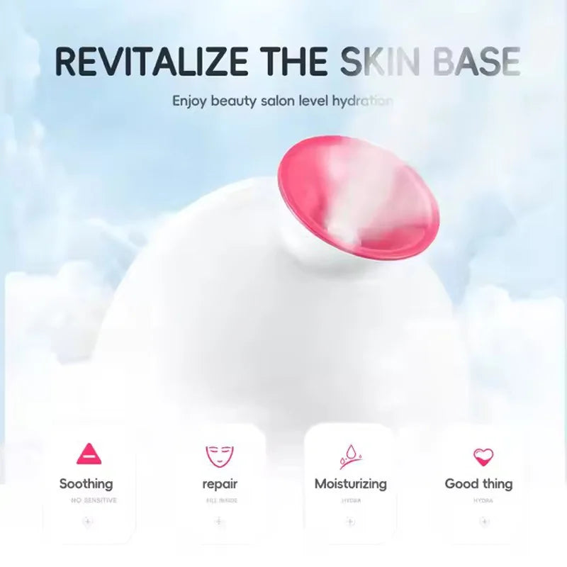 Hot Mist Facial Steamer | Nano Vapor Skin Hydration & Cleansing Facial Steamer Vue