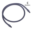 LED M4 Black Silver Microphone Positioning Hose Two External Teeth M4 Flexible Snake Tube Vue C