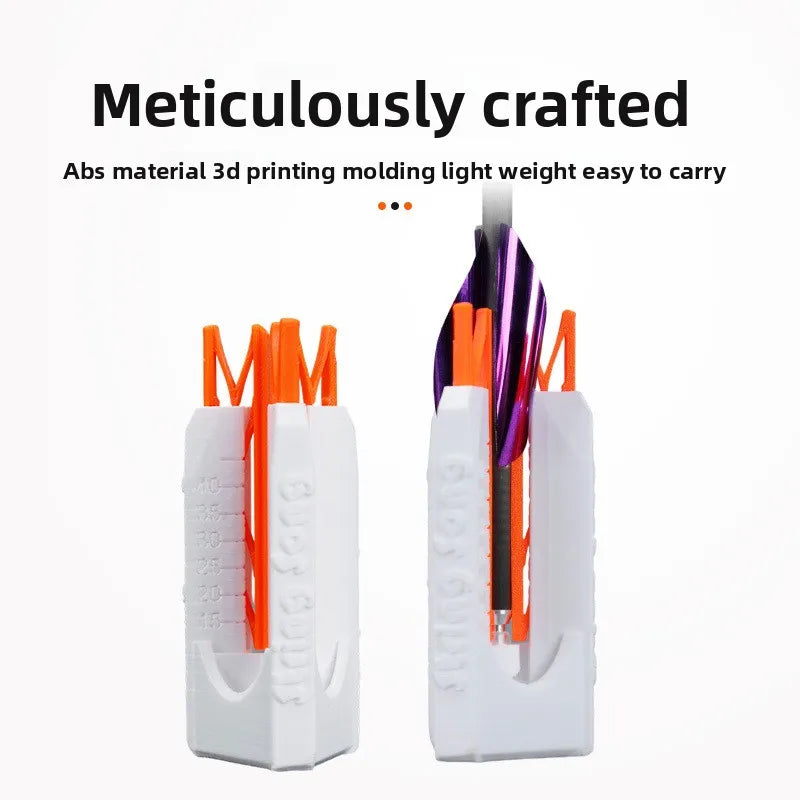 Bow Arrow Fletching Jig Clear Scale Arrow Vanes Adhesive Tool Rotatable Fletching Fixture Archery Shooting Arrow Accessories Vue
