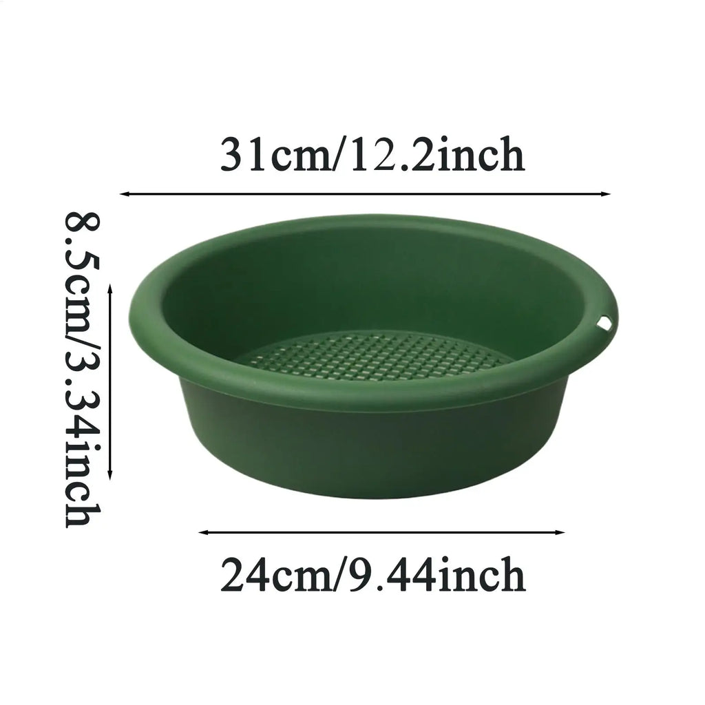 Stackable Classifier Screens Rock Sifter Rustproof Mesh Sieve Accessories for Gold Prospecting Mining Gardening Potted Soil Vue