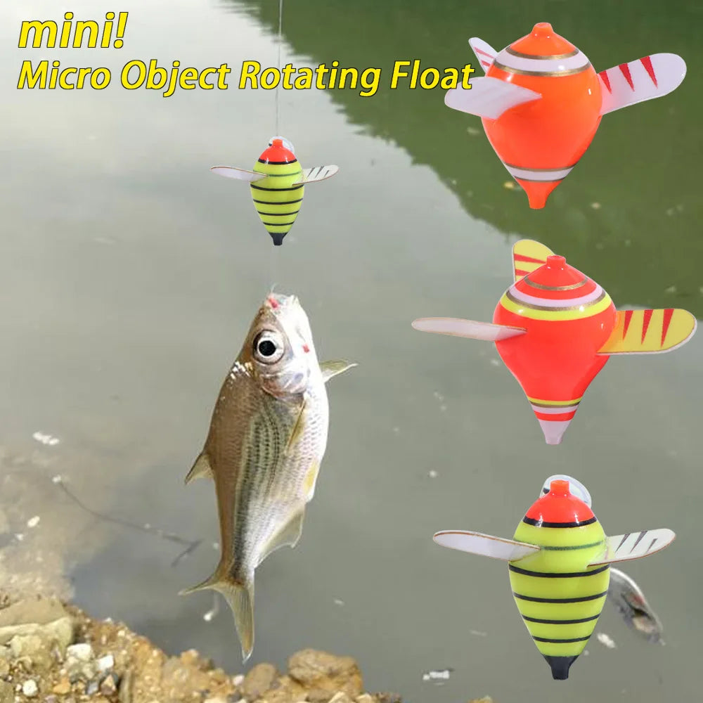 Automatic Sinking Fishing Rotary Float Freshwater Floaters High-Sensitivity Fishing Bobbers Micro Object Mini Stream Vue