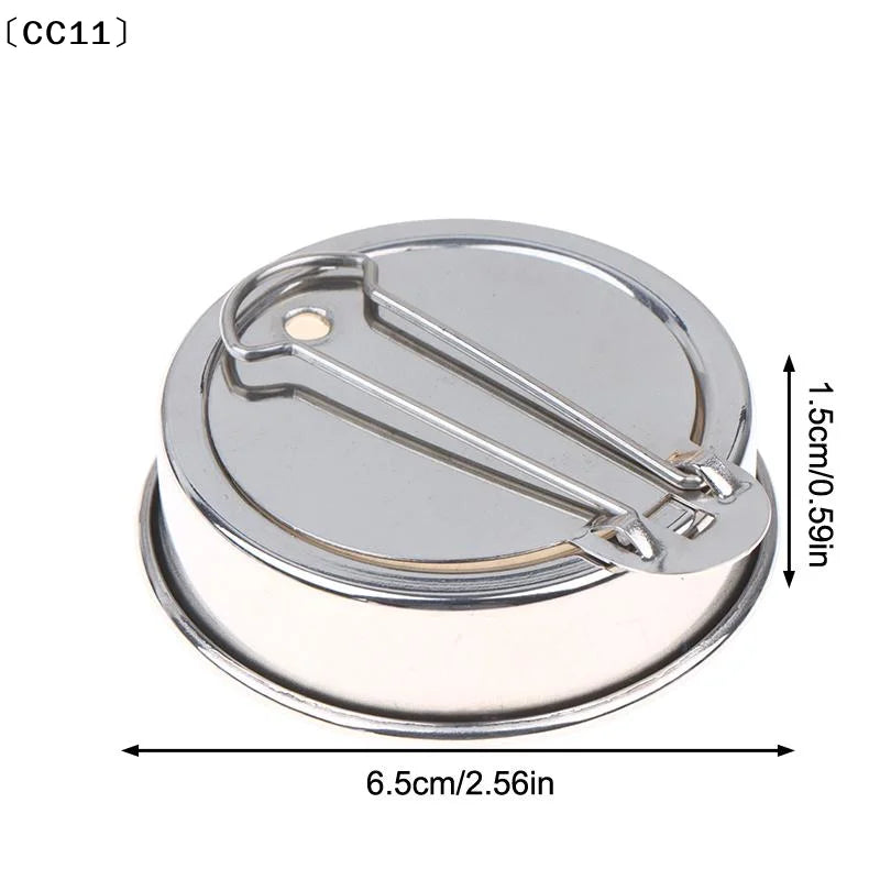 Stainless Steel Alcohol Furnace Ignition Cover Handle Anti Scalding