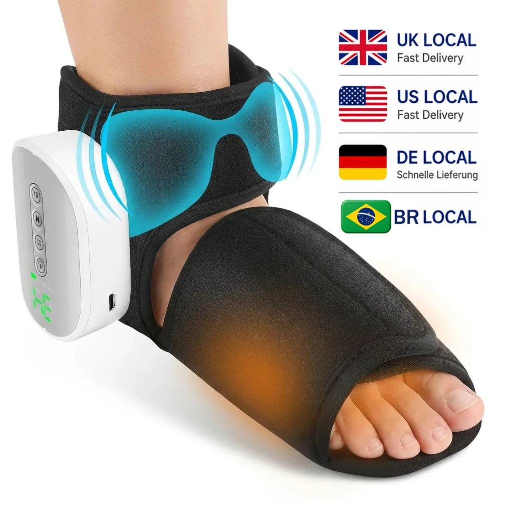 Wireless Foot & Ankle Massager | Heat + Air Compression Foot & Ankle Massager Vue