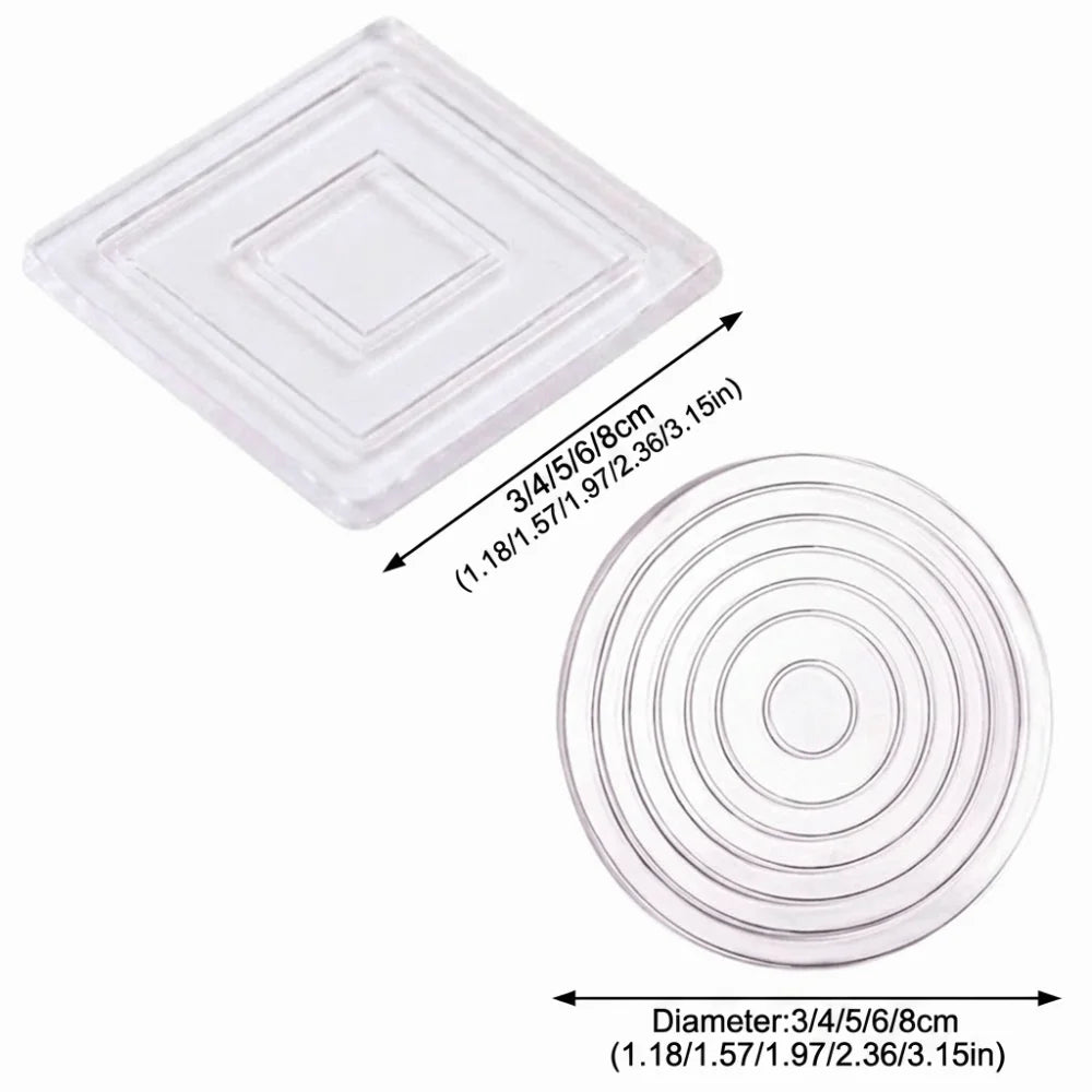 4Pcs Non-Slip Silent Table Foot Mat Self Adhesive Washable Sofa Chair Foot Fixed Pads Anti-Moving Transparent Furniture Gaskets Vue