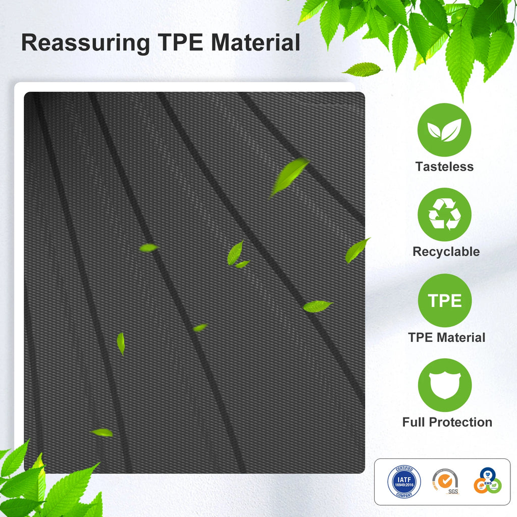 Smabee Left Drive for Benz GLC SUV 2023-2026 (Not for Coupe & PHEV (350e)) 5seat TPE 3D Car Floor Mats Trunk Pad Accessoreis Vue