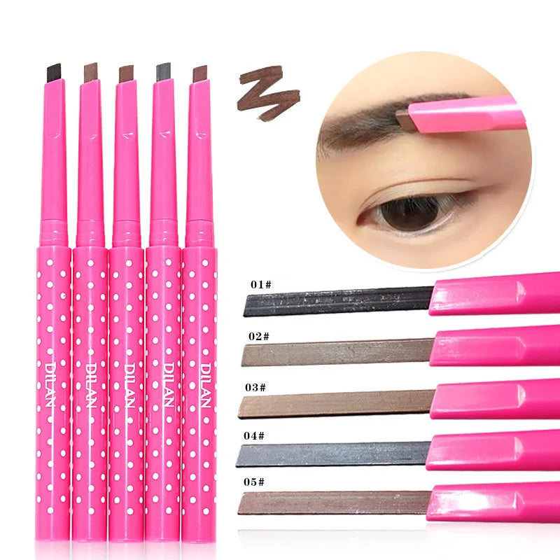 1/2pcs Longlasting Eyebrow Pencil Natural Waterproof Rotating Automatic Eye Brow Pencil Cosmetic Eyebrow Shaping Liner Pen Hot Vue