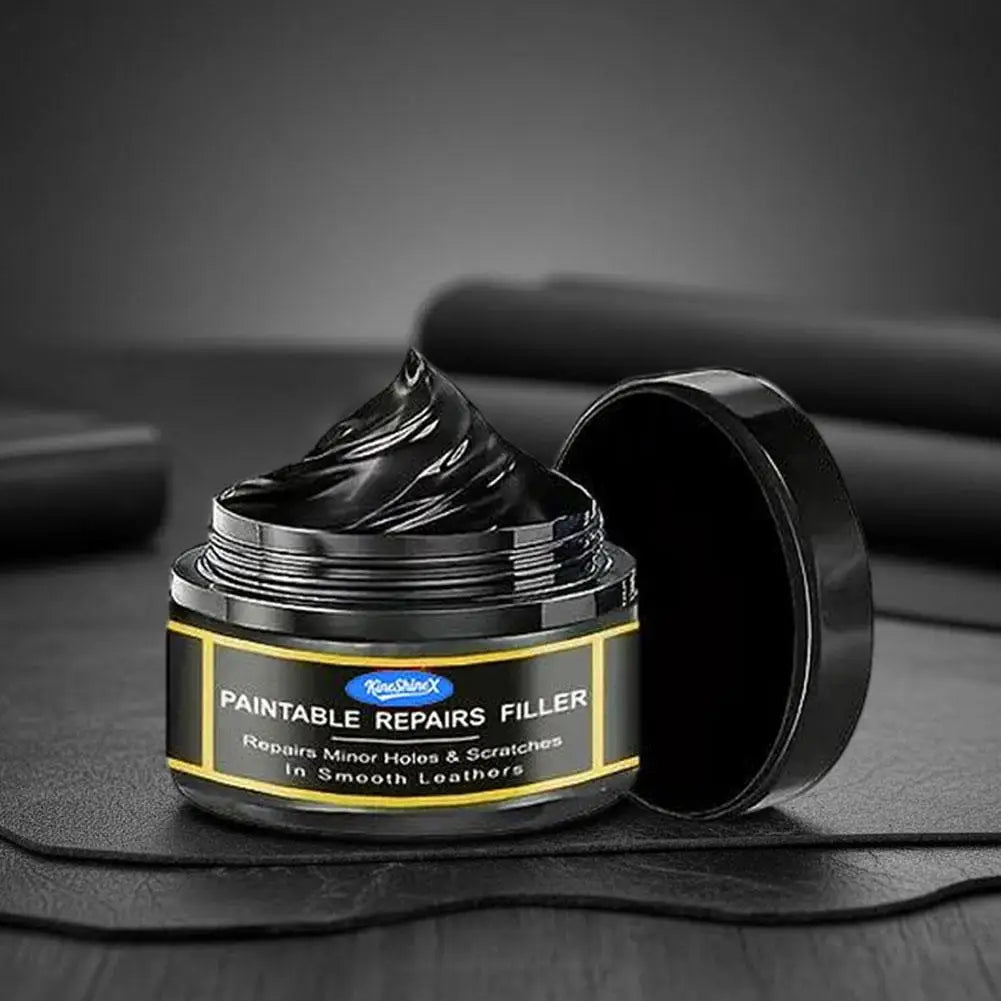 Car Interior Exterior Scratch Remover Wax Paintable Repair Leather Holes Scratch Magical Plastic Repair Agent With Shiny Surface Vue