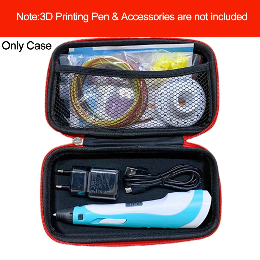 Portable Special Storage Bag For 3D Printing Pen Mini Printer Storage Bag Case Travel Case for Thermal Printer 3D Pen Accessory Vue
