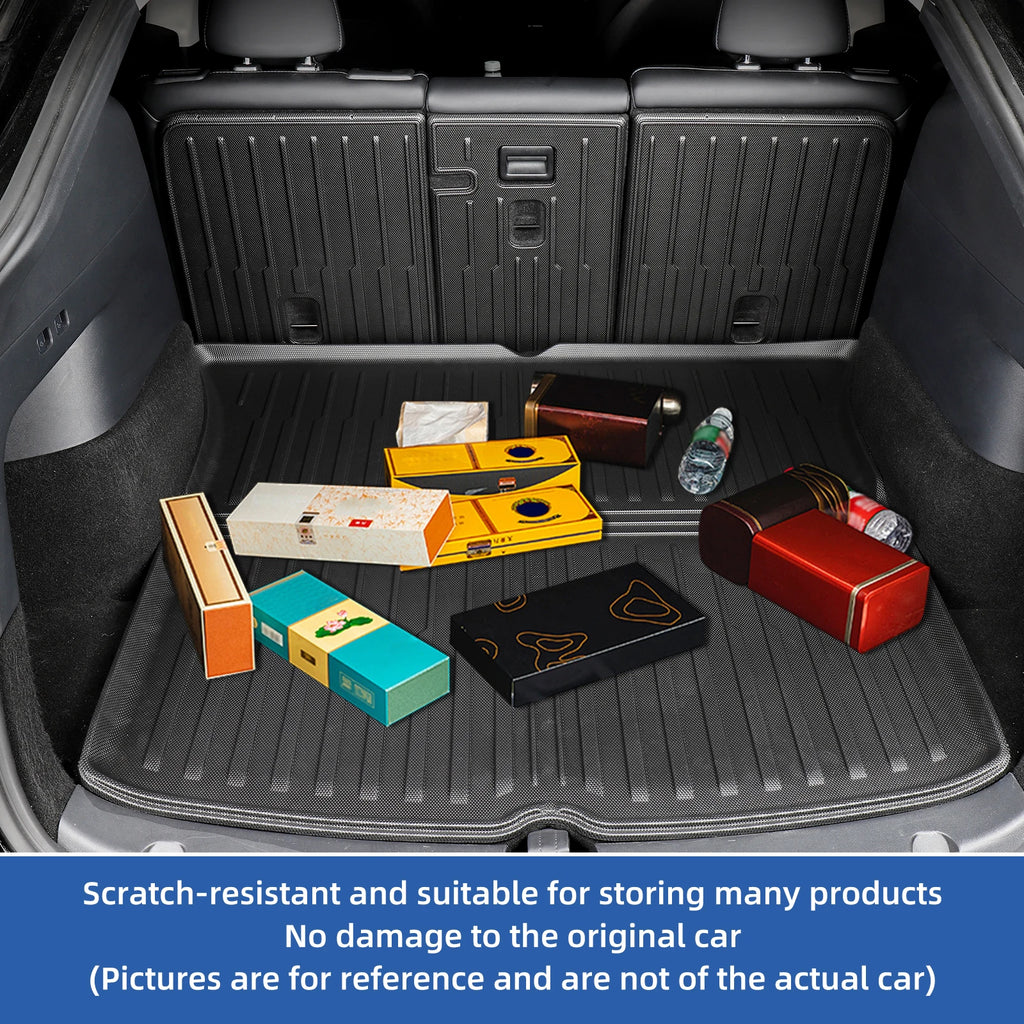 Smabee Left Drive for Kia Tasman 2025 Car Floor Mats Trunk Bed Cargo Liner Mat TPE 3D Waterproof All Weather Auto Accessories Vue