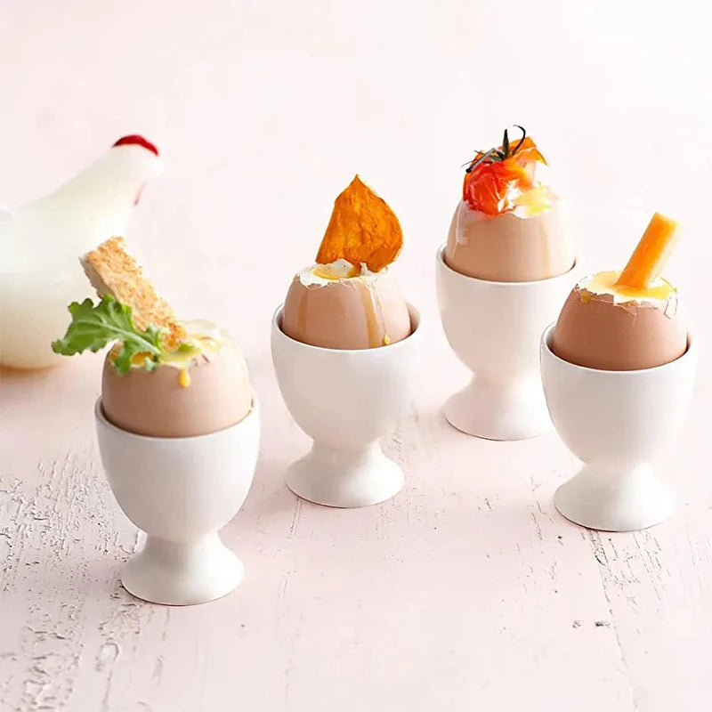 1PCS Breakfast Egg Holder Egg Cup Holder Boiled Eggs Cup Stand Tool Caviar Cup Banquet Eggs Supplies Kitchen Accessories Vue