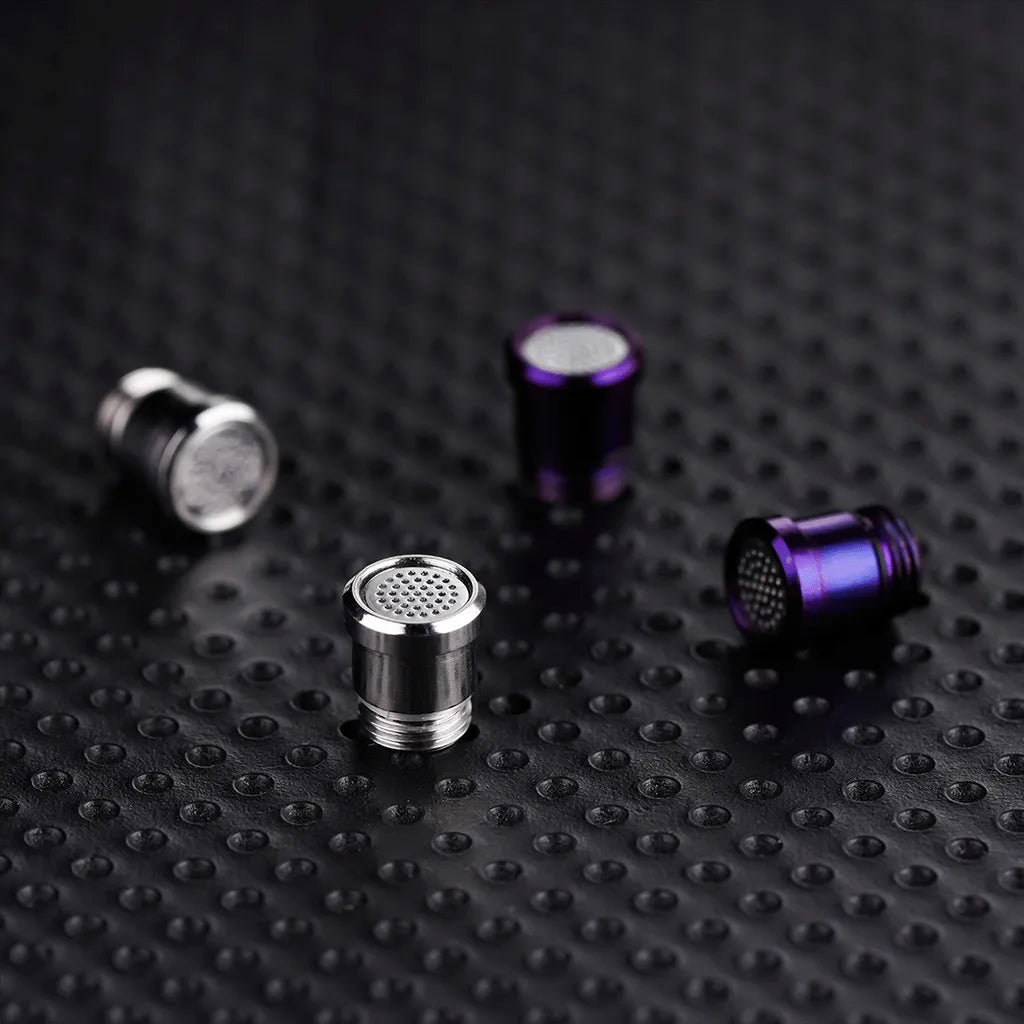 NICEHCK Replaceable Acoustic Tubes – Titanium & Steel Nozzles IEM Acoustic Nozzle Vue
