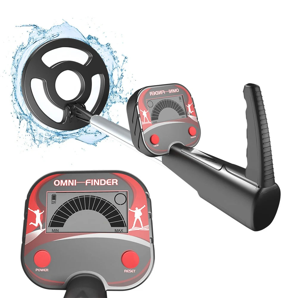 ABKW-Kids Beach Toys Hand Held Scientific Metal Detector Underground Treasure Hunter School Experiment Vue