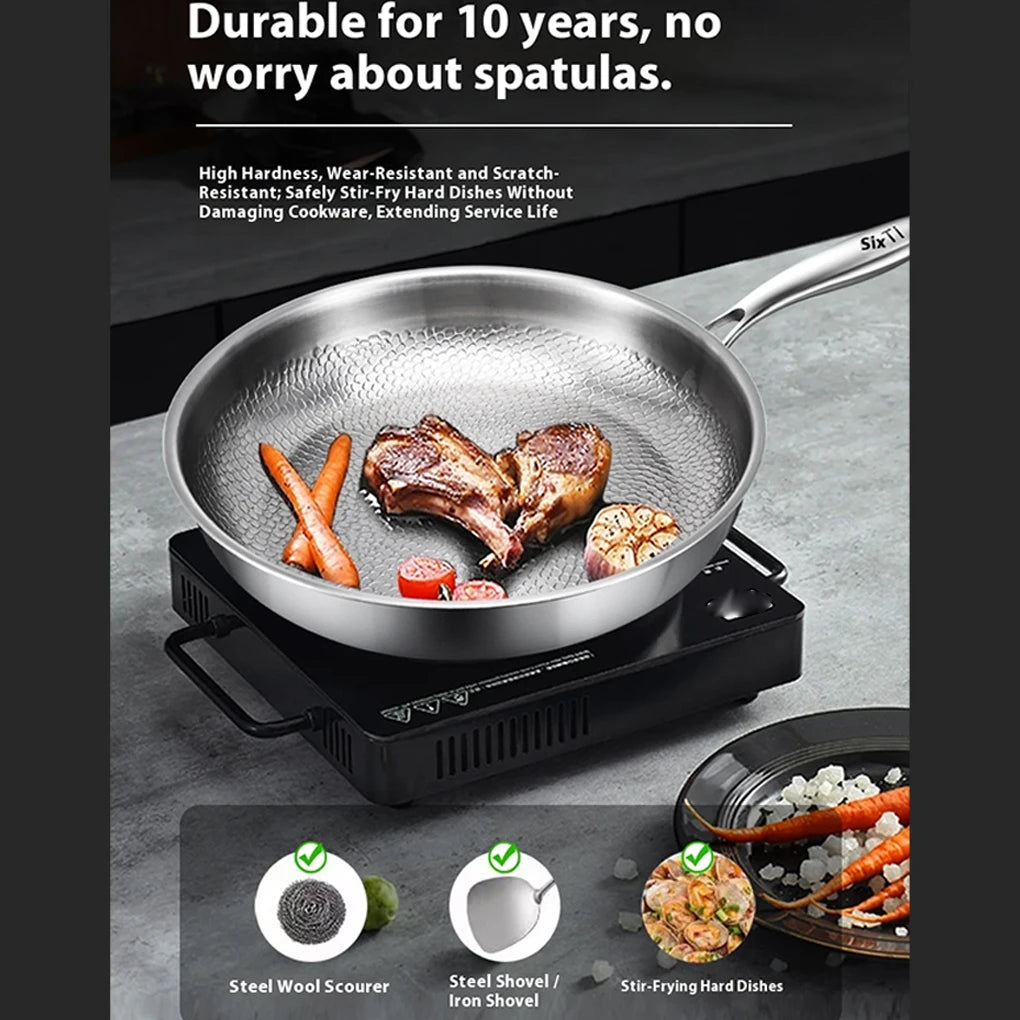 Titanium Frying Pan with Lid – Non-Stick, Energy-Saving Titanium Frying Pan Vue