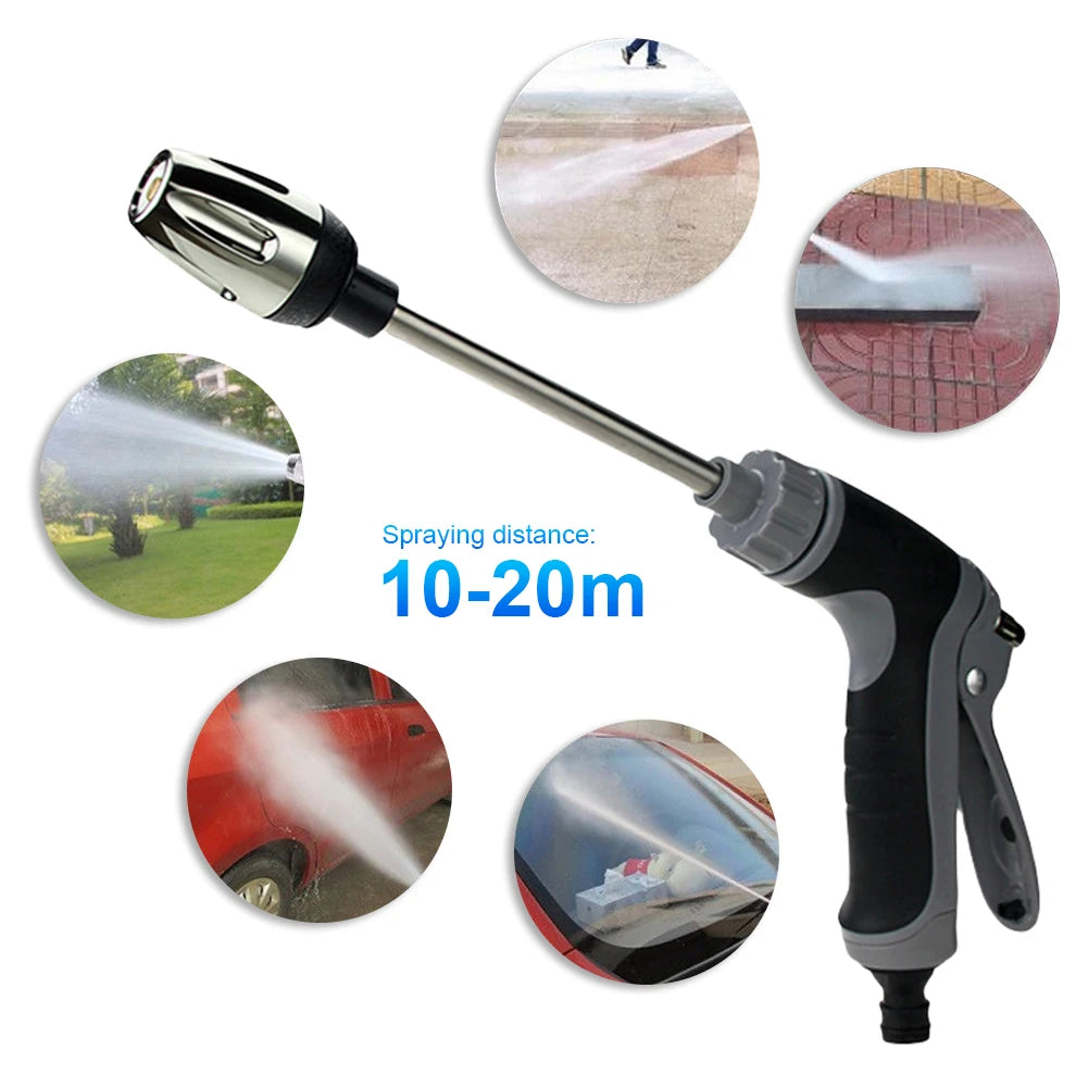 High-Pressure Car Wash Water Gun – Alloy Hose Spray Nozzle Hose Spray Nozzle Vue