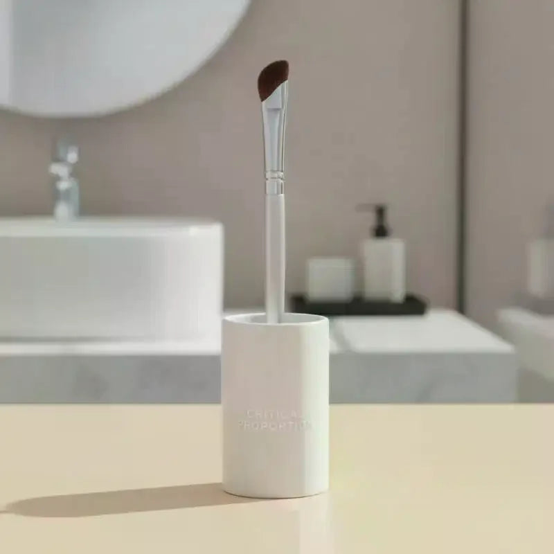 2Pcs Sickle Shaped Nasal Shadow Brush Soft Bristles For Daily Professional Makeup Use Beauty Tool Vue Default Title