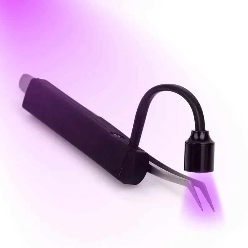 UV LED Tweezer Lamp for Eyelash Extensions | Cures in Seconds Lash Extension Lamp Vue