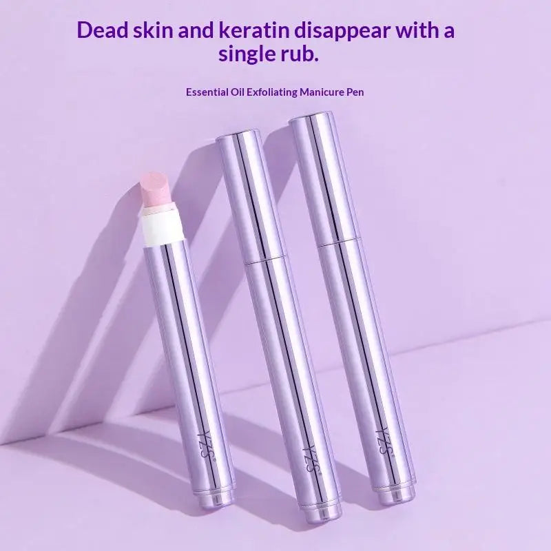 3-in-1 Cuticle Oil Pen Nail Pen Dead Skin Cuticle Remover Pen Nail Oil Pen With Ceramic Tip For Nails Care Chip-resistant Vue