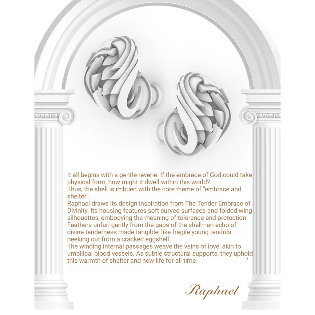 Artpical Raphael HiFi IEM Earphones | CNC Aluminum 3D-Printed Wired IEM Earphones Vue