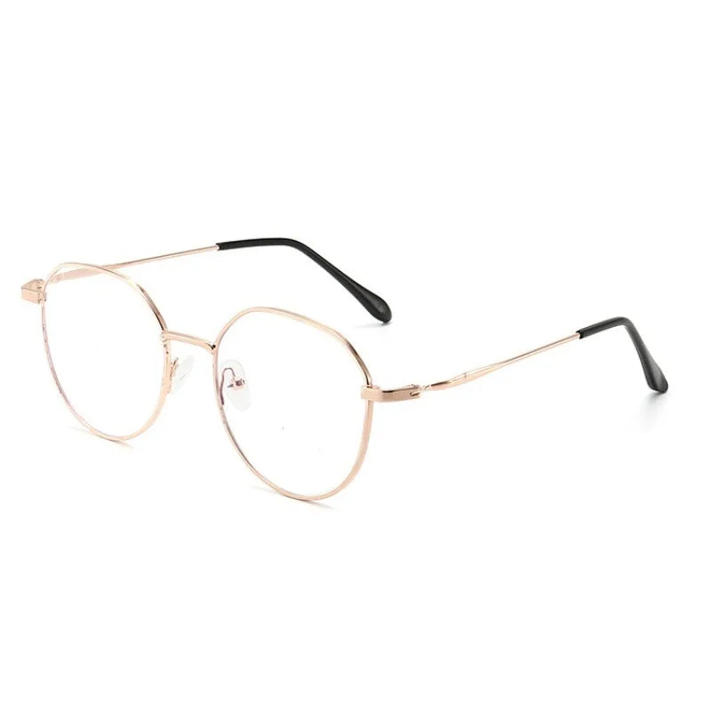 Blue Light Blocking Glasses – Unisex Metal Square Frames Computer Glasses Vue A-4