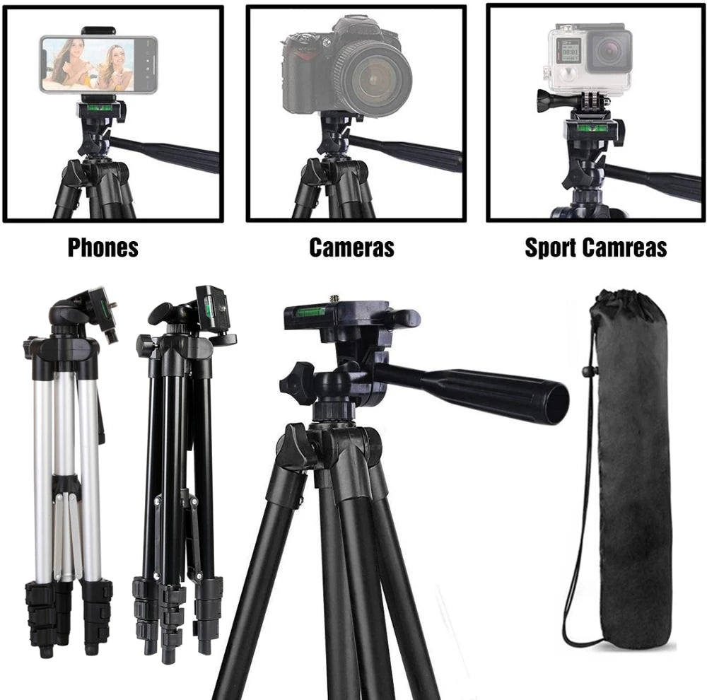 Selfie Ring Lamp Led Ring Light Selfie With Tripod Ring For Selfie Phone Video Photography Lighting For Youtube Phone Holder Vue