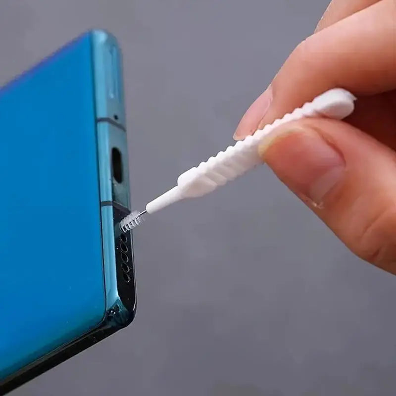 13PCS Cell Phone Port Cleaning Brush Portable Phone Cleaning Kit Reusable Cleaning Brush for Headphones Phone Speaker Vue
