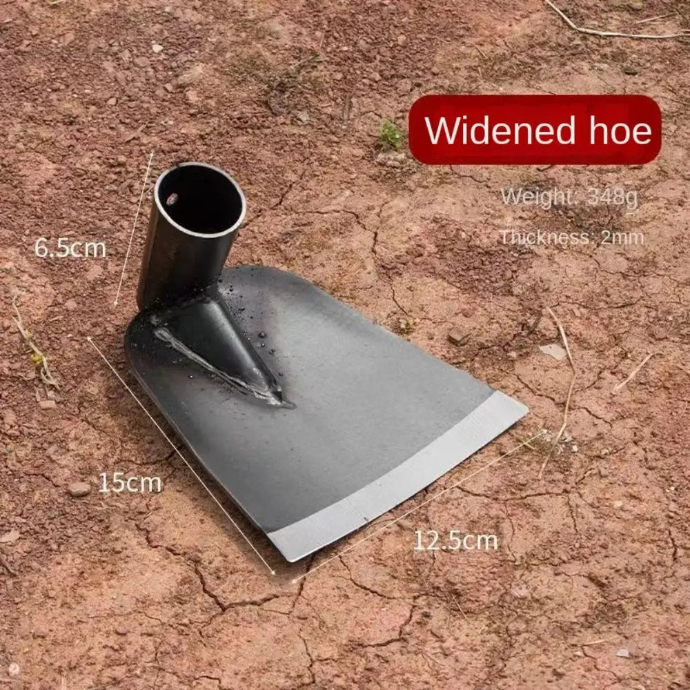 Durable Garden Hoe Household Outdoor Farming Tools Forging Weeding Hoe for Digging Soil Planting Vegetables Flowers Vue Style 6