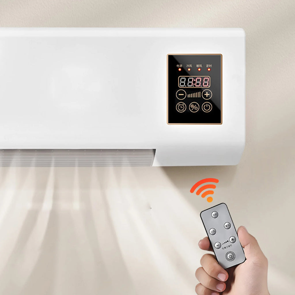 Air Conditioner Constant Temperature Heating Control Mini Wall Air Conditioner with Remote Control for Living Room Vue