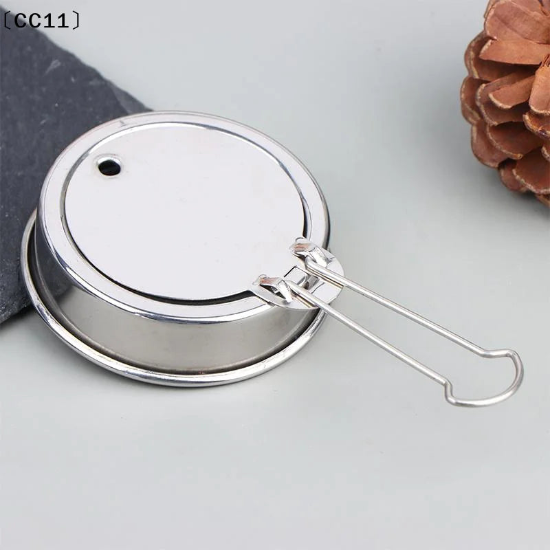 Stainless Steel Alcohol Furnace Ignition Cover Handle Anti Scalding