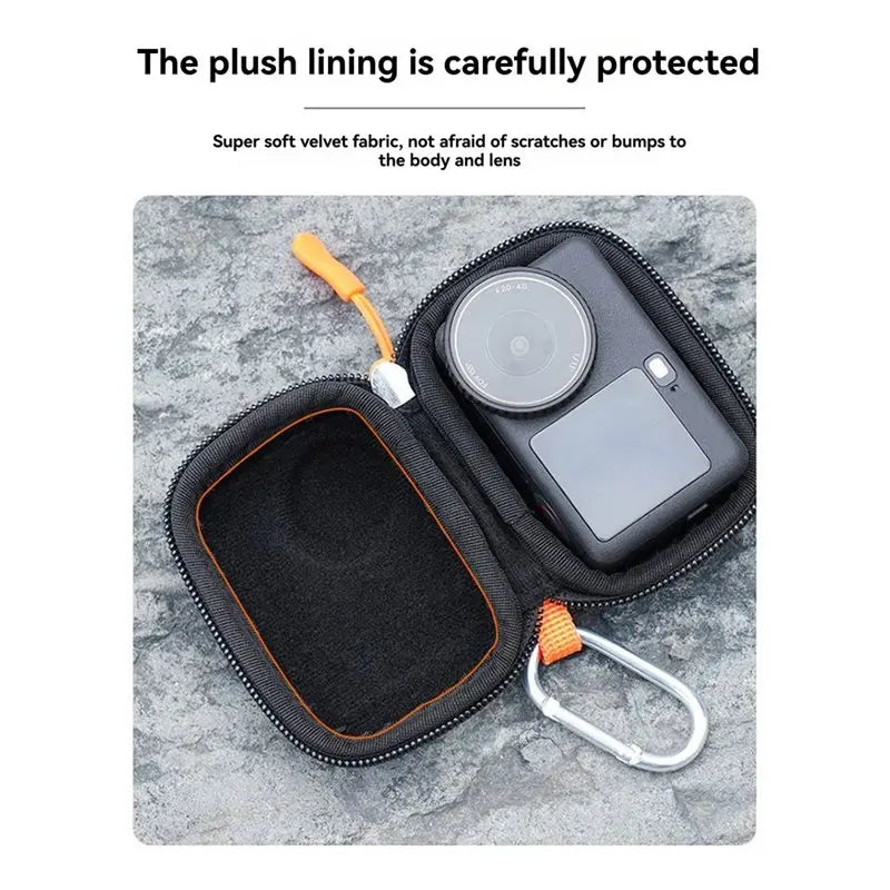 Hot-For Action 6 Portable Storage Case Anti-Drop Protection Bag Compact And Lightweight Design For Travel And Daily Use Vue