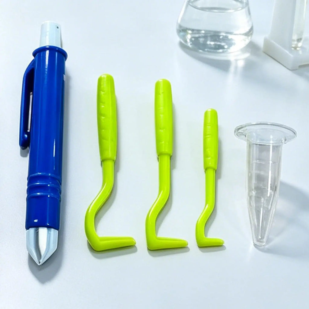 Portable Tick Removal Tweezers, Reusable Pet Tick Remover Tool for Dogs Cats, Safe Tick Hook for Cattle Sheep Horse Outdoor Home Vue