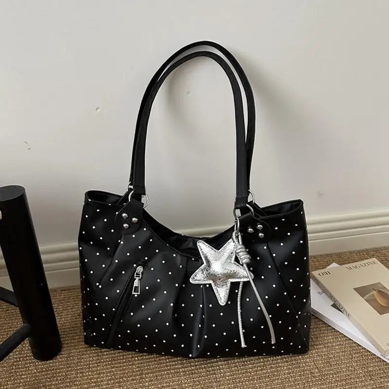 Vintage PU Tote Bag Casual Students Purse 2026 Large Capacity Vue A5