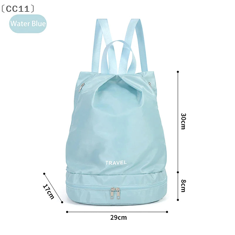 CC11Wet Dry Separation Fitness Bag Swimming Waterproof Travel Sport