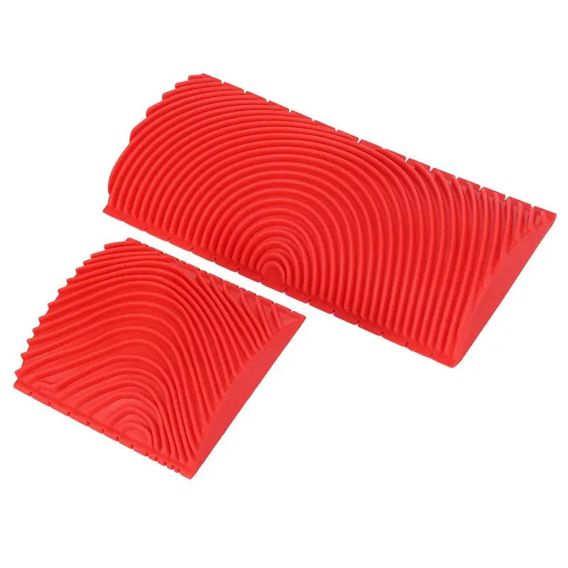 ABKW-8PCS 3 Inch 6 Inch Imitation Wood Grain Paint Roller Brush Wall Painting Tool Sets Wall Texture Art Painting Tool Set Vue