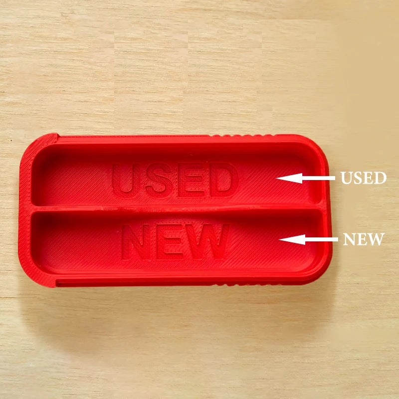 Mini Sliding Cotton Swab Storage Box Portable Dust-Proof Cotton Bud Case Multi Compartment Organizer for Travel Daily Use Vue