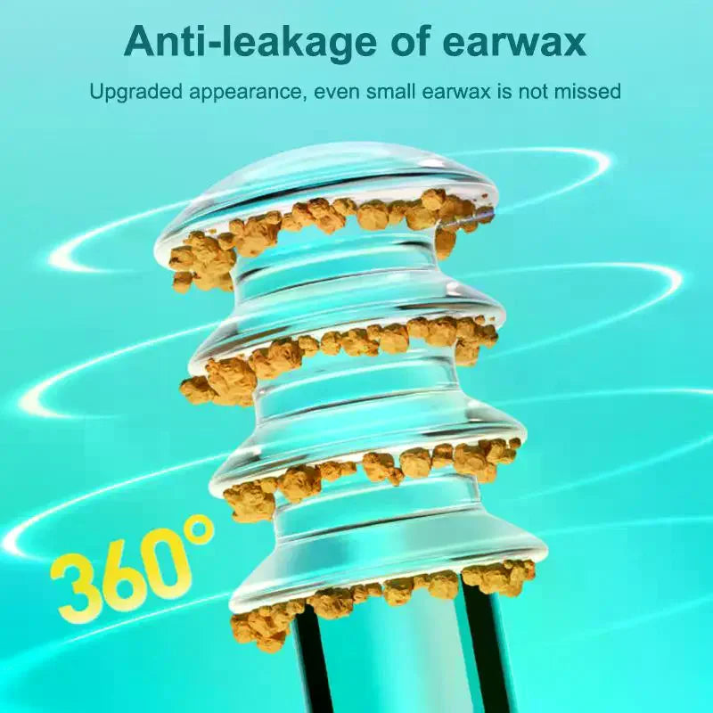 Ear Cleaner 24Pcs Sticky Double-headed Earpick for Consistent Ear Care and Comfort Vue