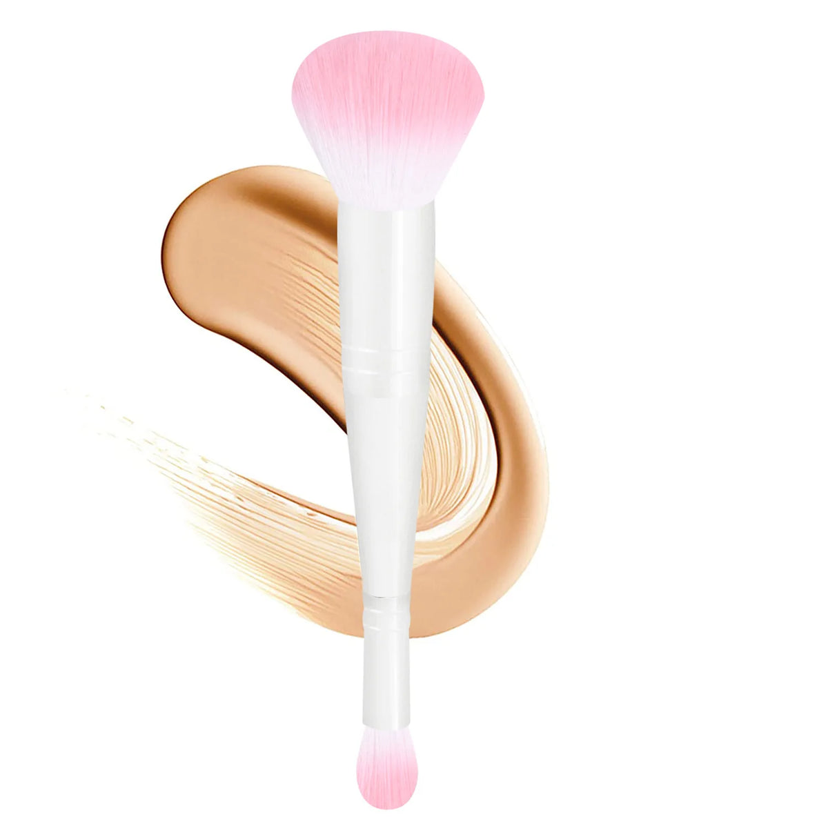Custom Logo Makeup Brushes Large Powder Foundation Make up Brushes Cruelty Free Concealer Makeup Brush Wholesale Bulk 20pcs/lot Vue WHITE